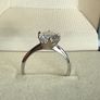 Moissanite Diamond Ring Image 4