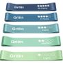Resistance Bands, [Set of 5] Skin-Friendly Resistance Fitness Exercise Loop Bands with 5 Different Resistance Levels - Carrying Case Included MULTIPLE COLOURS AVAILABLE, SEE PHOTOS (FREE POSTAGE) Image 8