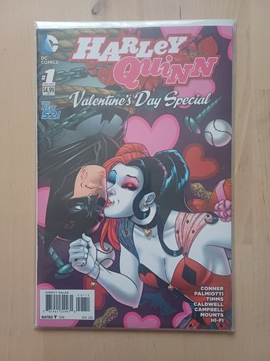 Harley Quinn x 2 Little Black Book & Valentine's Day Special Comic Books Number #1