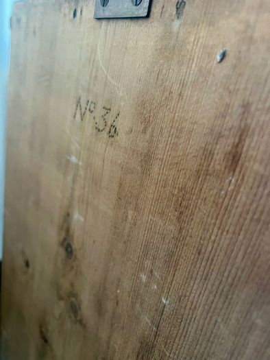 Antique Pine Corner press vernacular style provincial made in Ards Peninsula