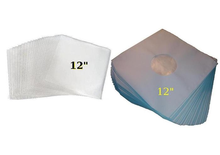Stack Of 75 X Plastic Outer Sleeves & 50 X Inner Sleeves - Highest Quality Pure Polythene