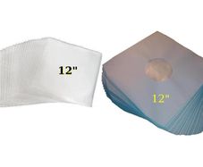 Stack Of 75 X Plastic Outer Sleeves & 50 X Inner Sleeves - Highest Quality Pure Polythene
