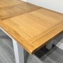 Solid Oak Extending Dining Table, Ex Display Image 4