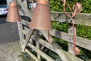 2 copper style  wall lamps