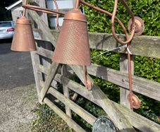 2 copper style  wall lamps