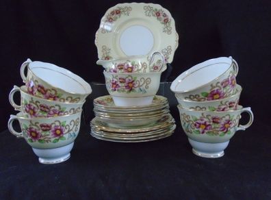 Colclough 21 piece Tea Set