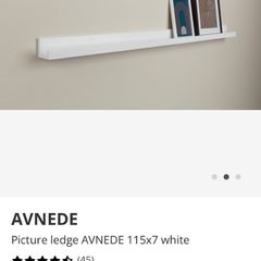 JYSK picture ledge x 3