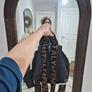 Fendi Vintage Nylon & Leather Back Pack Image 5