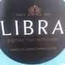 Fabulous Tall Libra Blue Crackle Ceramic Lidded Jar Image 4
