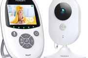 Baby Monitor Video with Camera 2.4 inch Digital Surveillance Camera with Sleep Mode Night Vision Temperature Sensor and 8 Lullabies VOX Mode (FREE POSTAGE)