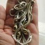 Beautiful silver tone necklace. Image 2