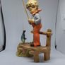Vintage : Goebal Hummel Figurine - The Angler - First Issue 1995 Image 2
