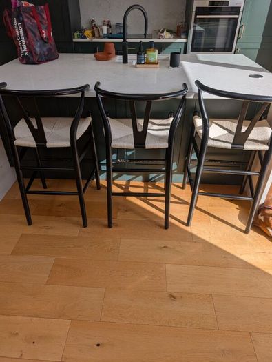 Hans Wagner Style Stools