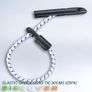 Elastic bungee rope 6mm / 20m - Black Image 6