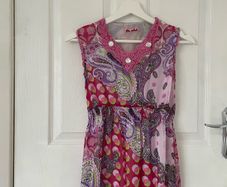 Girls patterned dress