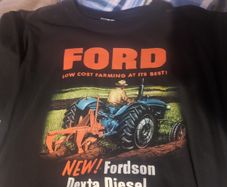 ford dexta tractor tshirt