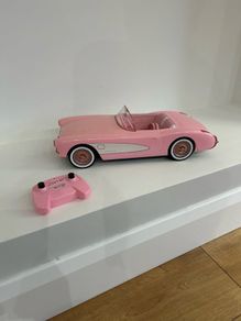 Hot Wheels Barbie RC Corvette from Barbie the Movie