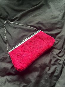 Hot Pink Clutch Bag