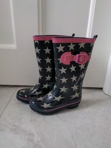 Girls wellington boots