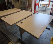 office desk and chairs