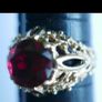 Vintage 9kt yellow gold oriental Ruby ring Image 6