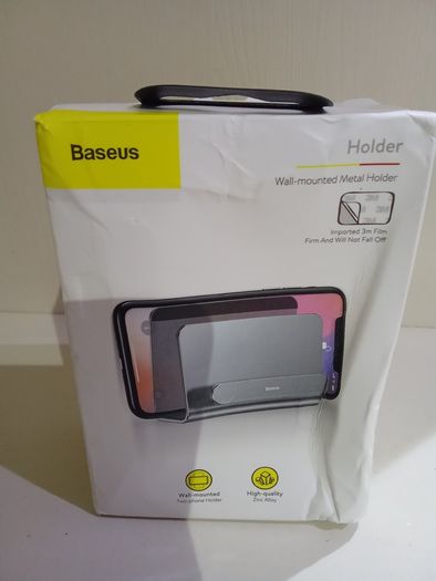 Wall mounted Metal Phone Holder
