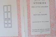 Rudyard Kipling/ Just So Stories/ Macmillans Pocket Library/ 1922