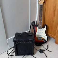 Burswood 31" Kids Electric Guitar and 10W Amp (With Boxes)