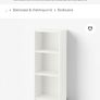 White IKEA Billy Bookcase Image 2