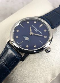 Fredrique Constant  Slimline Moonphase Mother of Pearl Diamonds