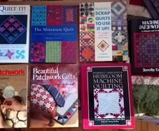 Seven Patchwork/Quilting Books