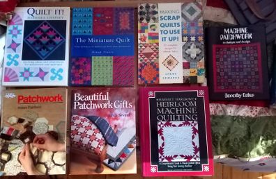 Seven Patchwork/Quilting Books