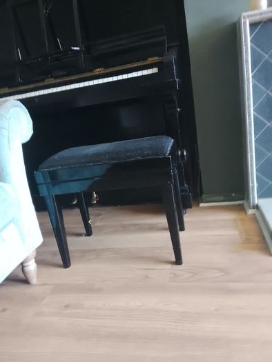 upright Piano with Stool