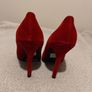 Red Suede Shoes New Image 7