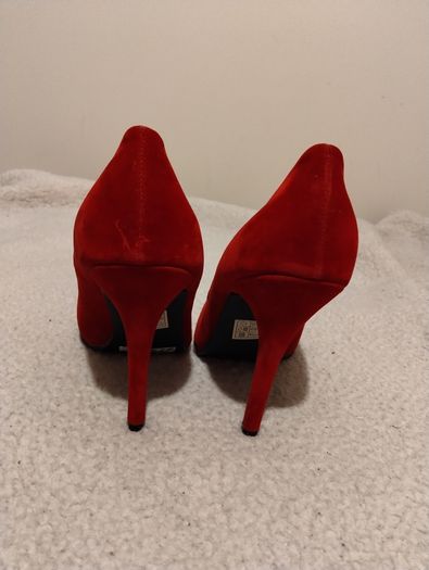 Red Suede Shoes New