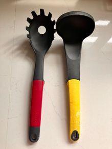Joseph joseph pasta spoon and free soup ladle
