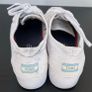 Ladies White Platform Toms Image 3