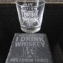 Whiskey Gift Set with Personalised Whiskey Glass Image 9