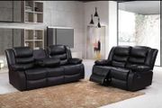Brand New Marino Leather Recliner Couches With Drop Down Cupholders Instock Offering Free Delivery