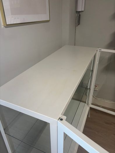 Ikea Milsbo Glass Display Cabinet