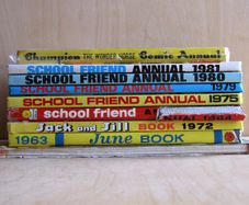 Bundle of old annuals 1950s 60s 70s 80s