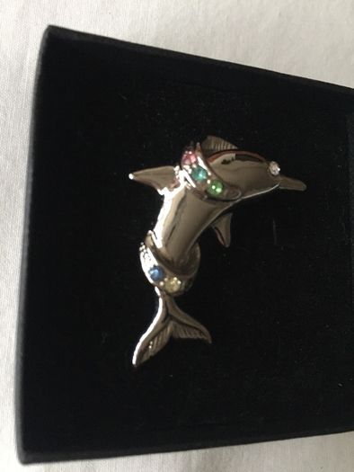 Dolphin Brooch