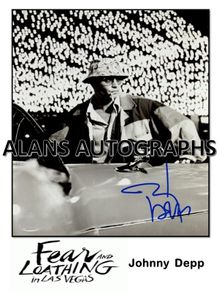 Johnny Depp's Autograph