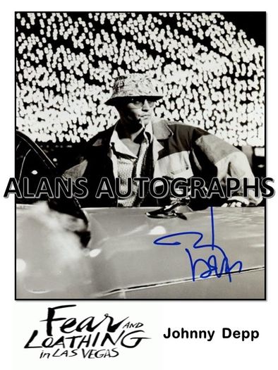 Johnny Depp's Autograph
