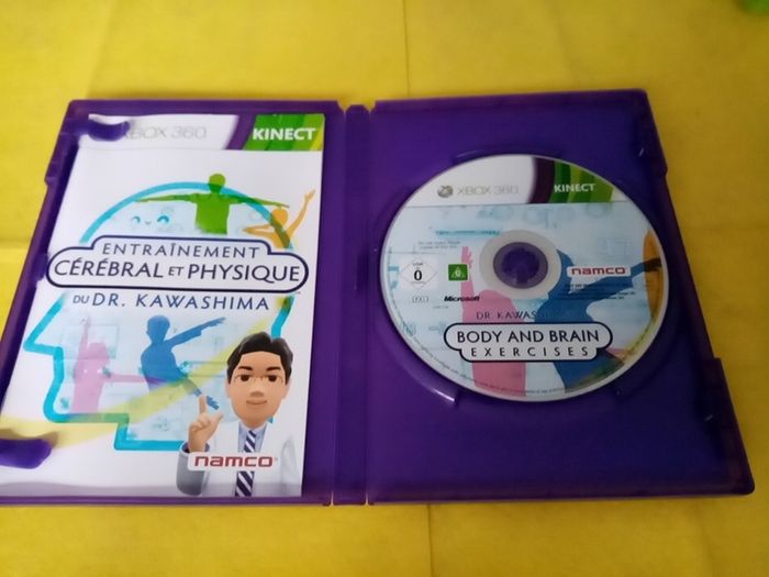 Kinect Dr Kawashima s Body and Brain Exercises XBOX 360 Games Original