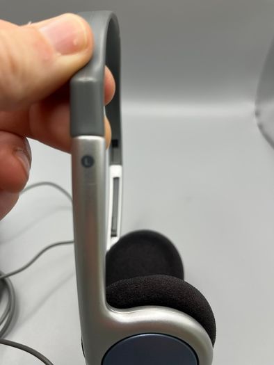 Philips HL155 6 M Cabled Headphones - Lightweight - Tested Working