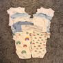 Bundle of 13 short sleeve baby bodysuits Image 4