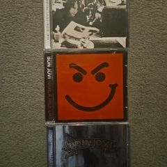 Bon Jovi CDs Collection: Cross Road / Have A Nice Day / New Jersey.