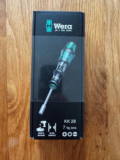Wera 073240 Kraftform Kompakt 28 Screwdriver Bit Set