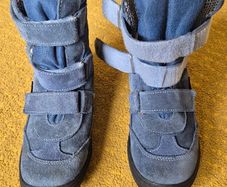 Unisex Ren Tex Child Winter Boots in blue